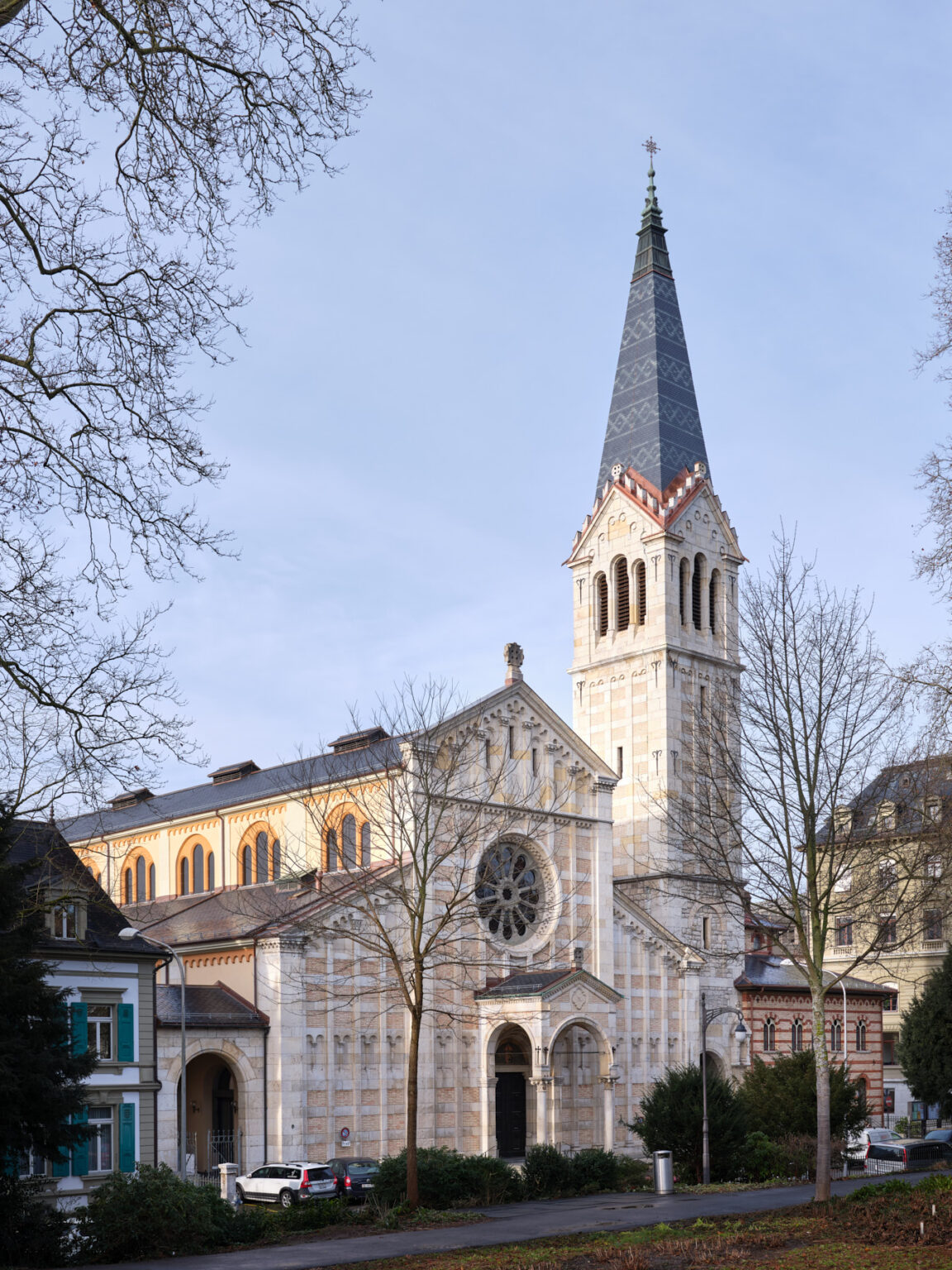 Fassaden- und Dachsanierung Dreifaltigkeitskirche Bern